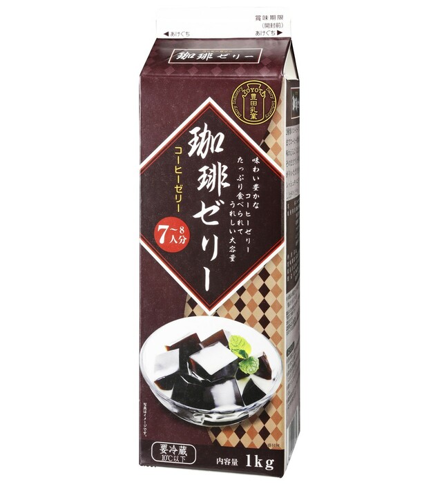 【第3位】「コーヒーゼリー」1kg　257円（税込）
