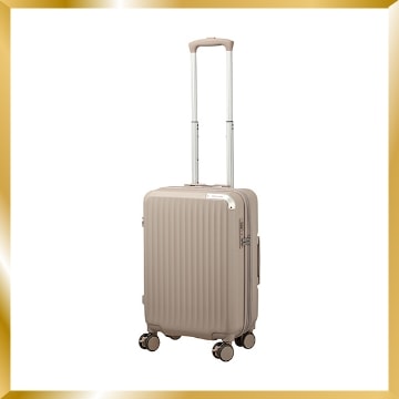 【審査員特別賞】スカイラボ×スーツケースの伝道師 拡張スーツケース 14,850円～