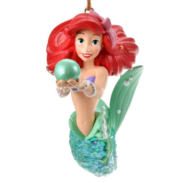 アリエル オーナメント スパンコール Disney Christmas Ornament3,000円