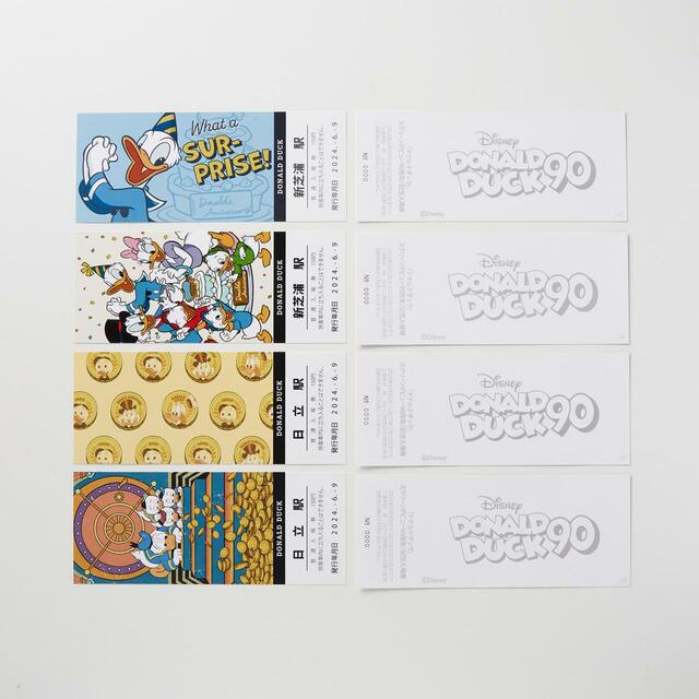 【90周年記念グッズ第3弾】「ドナルドダック」スクリーンデビュー90周年／記念入場券｜14,900円（税込）