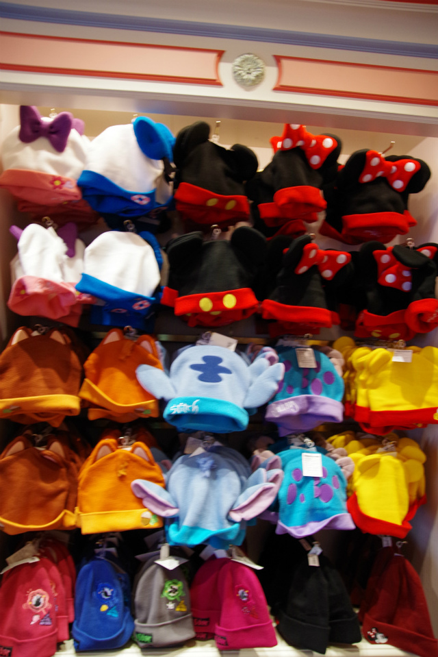 キャラクターモチーフのニット帽