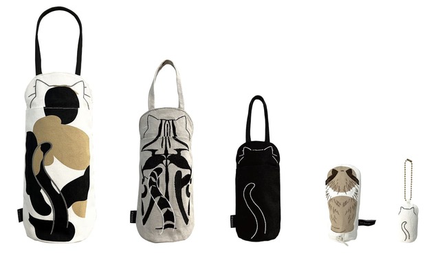 【ROOTOTE「ネコリョーシカ」】しっぽも可愛い後ろ姿