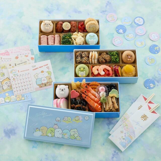 おせち・三段重「すみっコぐらし」｜23,900円(税込)