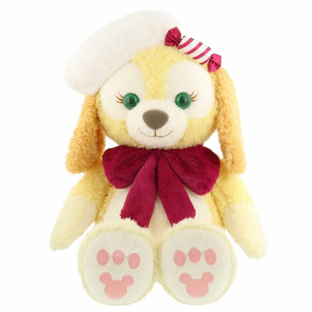 ぬいぐるみ 14,000円｜東京ディズニーリゾート「ダッフィー＆フレンズのホワイト・ウィンタータイム・ワンダーズ」スペシャルグッズ｜販売店舗：東京ディズニーシー「マクダックス・デパートメントストア」｜発売日：2023年11月1日（水）