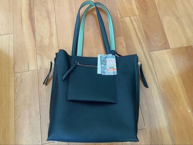 【しまむら サイドジップトート(スザンヌ) 】通勤にも◎