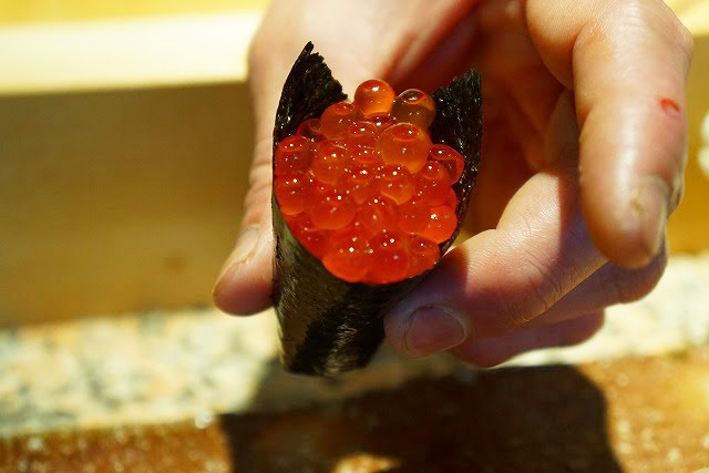 鮨 竹半 若槻（恵比寿）　手巻き