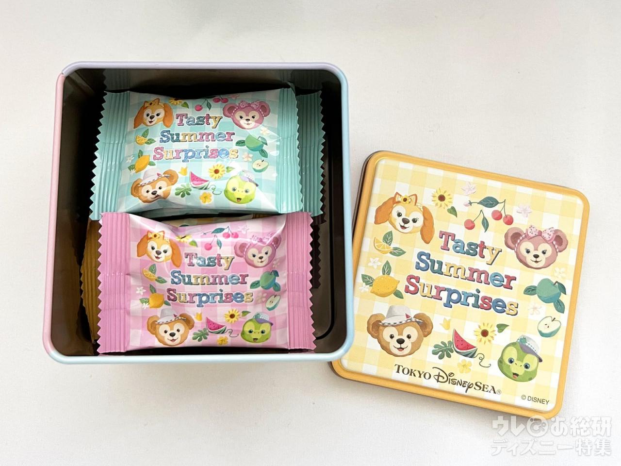 ダッフィー フレンズ 夏の 新作お菓子 4種を実食レポ 可愛いポーチ付き も超オススメ 3 3 ディズニー特集 ウレぴあ総研