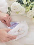 【Maison de FLEUR】サムシングブルーに彩られた裏地