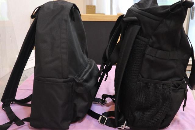 【無印良品&IKEA 大きめリュック】コンパクトさを感じる無印とダイナミックさを感じるIKEA