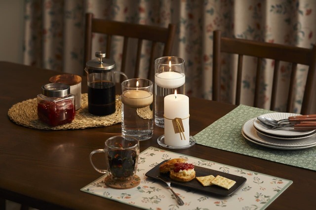 【ニトリ】取り入れやすい小物で、ダイニングに季節のアクセントを