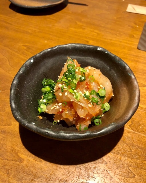 生えびのキムチ漬け