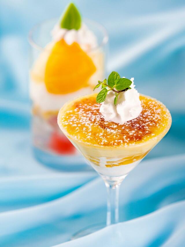 「夏のパフェ食べ放題 Season.2」<期間:2026年7月1日〜8月31日>【パフェ食べ放題に「桃のブリュレパフェ」が初登場!福岡サンパレス ホテル&ホールの『夏のパフェ食べ放題 Season.2』が始まるよ!】