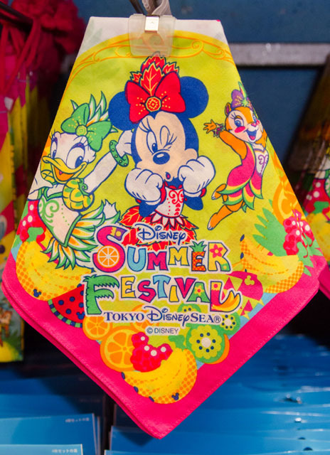 2015年 東京ディズニーシー「ディズニー・サマーフェスティバル」スペシャルグッズ