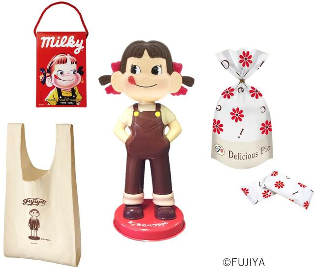 「FUJIYA GINZA Happy Bag」＜価格：5,500円（税込）＞【「不二家 銀座」が西武池袋本店にオープン！ふわふわブッセ生地にペコちゃんの焼印が可愛い「ポケットショートケーキ」販売！】