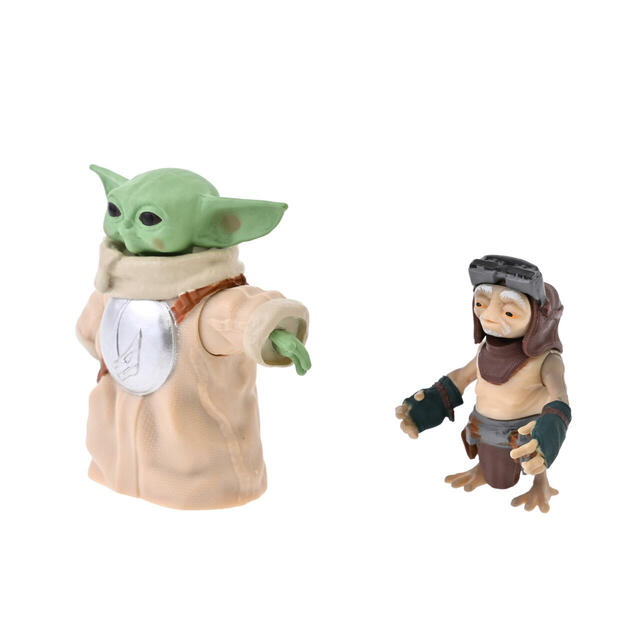 スター・ウォーズ マンダロリアン、グローグー、Minch トーキングアクションフィギュア ライトアップ＆サウンド THE MANDALORIAN AND GROGU 5,500円