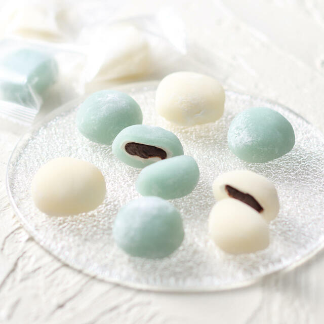 ひとくち大福 チョコミント＆チョコ 規格：130g 税込価格：¥350