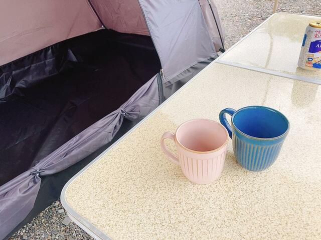 【ワークマン 【WEB限定】BASICドームテント 1人用 （キャノピー110cm）】ダブルファスナーで出入り楽々