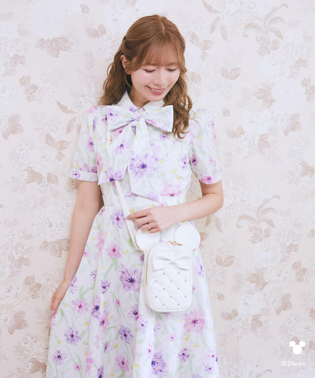 ミニー/キルティングポシェット ￥9,900