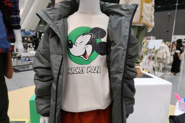 Disney裏毛スウェットKids　着こなし例