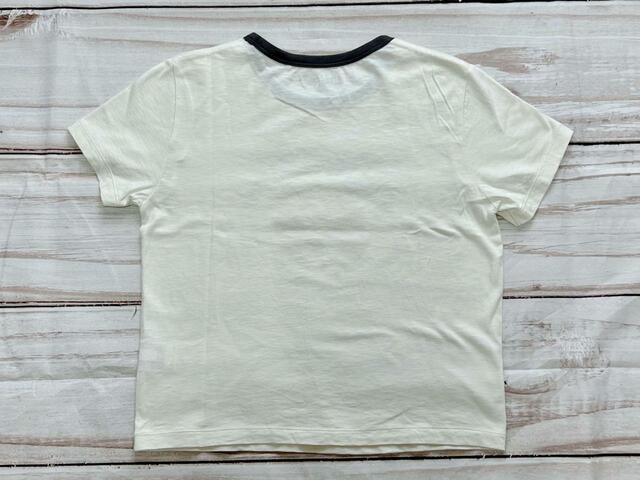 【UNIQLO（ユニクロ）ラブ サンシャイン＆ピーナッツ UT グラフィックTシャツ】バックスタイルはシンプル