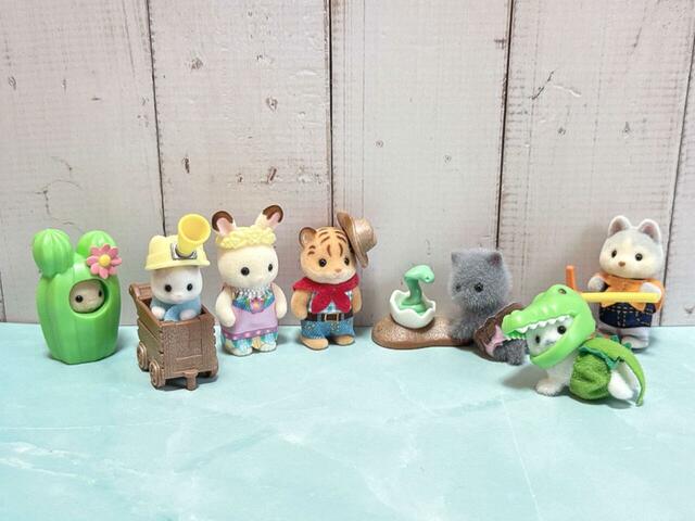 今回出会えた赤ちゃんたちを並べてみると……見ているだけでワクワクするようなアドベンチャーワールドが爆誕！