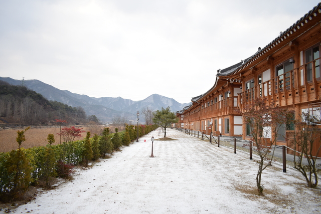 全州の郊外に位置しているため、季節ごとの景観が楽しめる『ロイヤル ルーム オブ キング』　