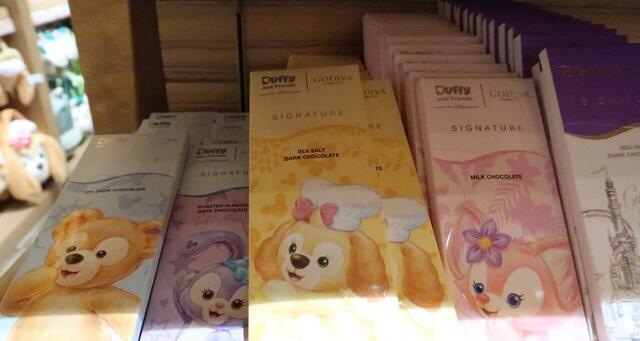 香港ディズニーランド　ゴディバ製のチョコレート