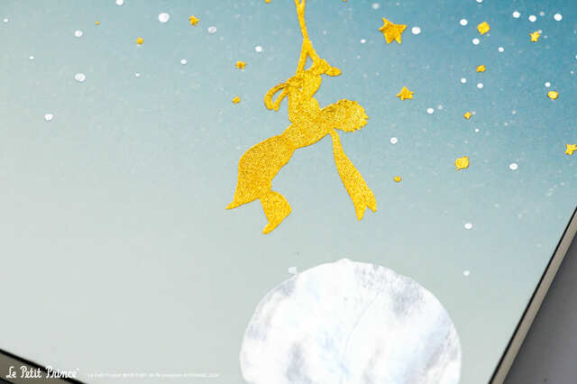 【ROKKAKU×星の王子さま】背表紙、見開きのデザインなど、細部にまでこだわっています