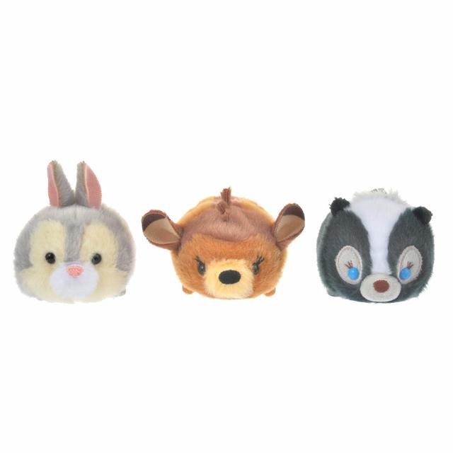 ツムツム ぬいぐるみ バンビ、とんすけ、フラワー セット Bambi 80years 3,960円