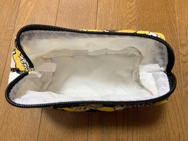 【リンネル×フィンレイソン 付録ポーチ】長方形の広い底