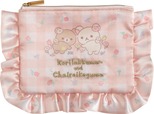 【リラックマ「コリコグストア~くまきゅん♡フラワーマルシェ~」】ミニポーチ 1,210円
