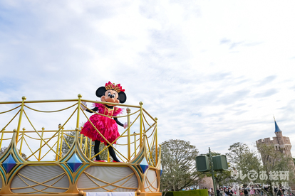 TDL】ミニーのカストーディアルアートが初お披露目！「グリーティング