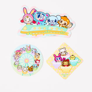 【ルミネエスト新宿】「コラボステッカーSET」880円（2F/ティニーティニー）