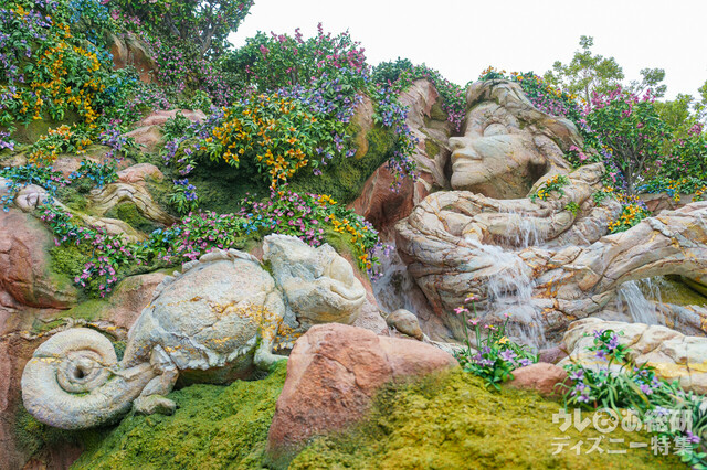 ファンタジースプリングス　ロックアート