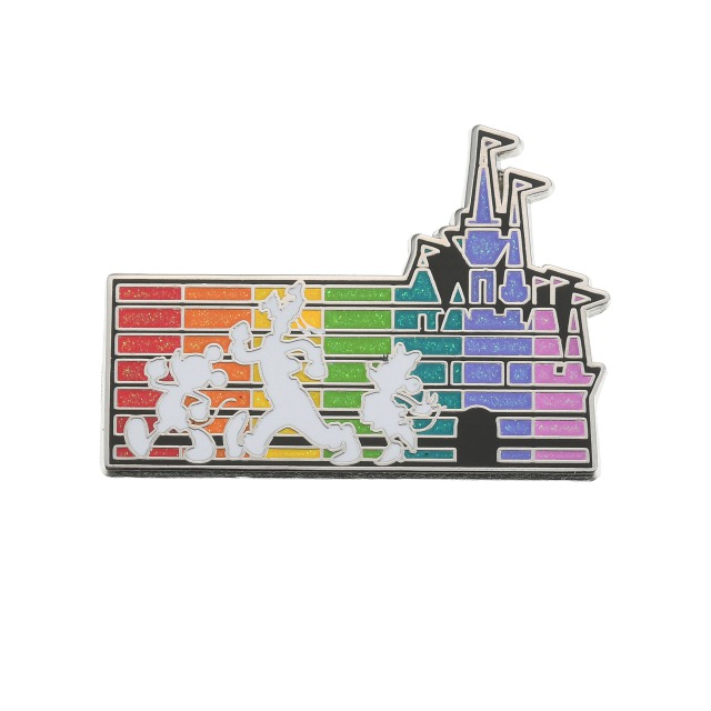 ミッキー、ミニー、グーフィー ピンバッジ THE WALT DISNEY COMPANY PRIDE COLLECTION1,430円