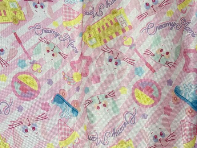 ストライプにネガ＆ポジやステッキなどのキュートな総柄デザイン！