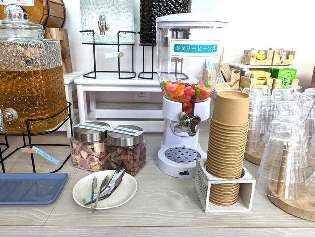 【シュガービーチ大洗】軽くつまめるおやつも