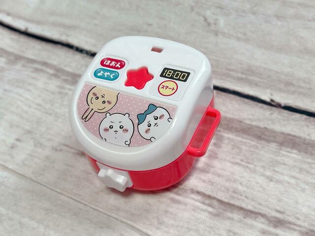 蓋を本体にはめたら、炊飯器の完成！