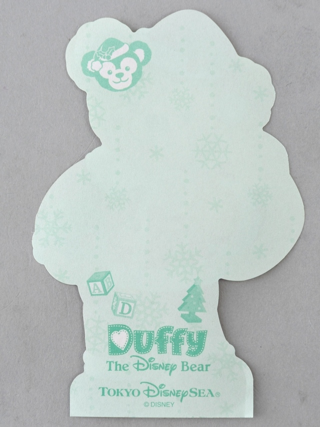 メモ＆ボールペン ¥900｜ダッフィーのクリスマス（2016年）スペシャルグッズ