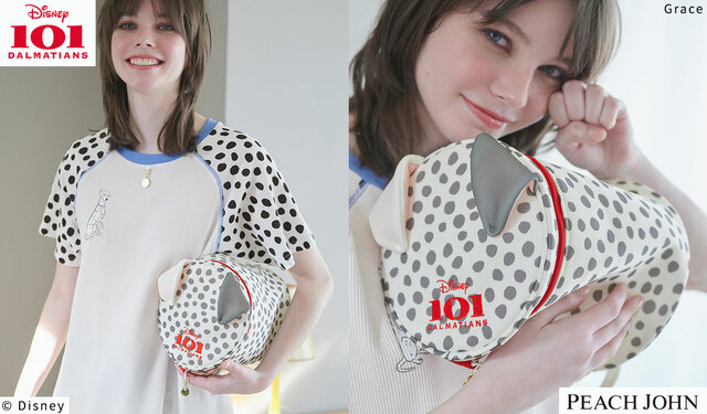 ランドリーポーチ 2,420円｜ピーチ・ジョン『101匹わんちゃん』コレクション