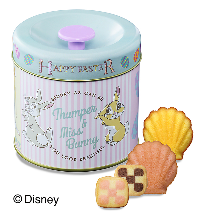 ＜ディズニー＞イースタースイーツ缶(4種8個入)