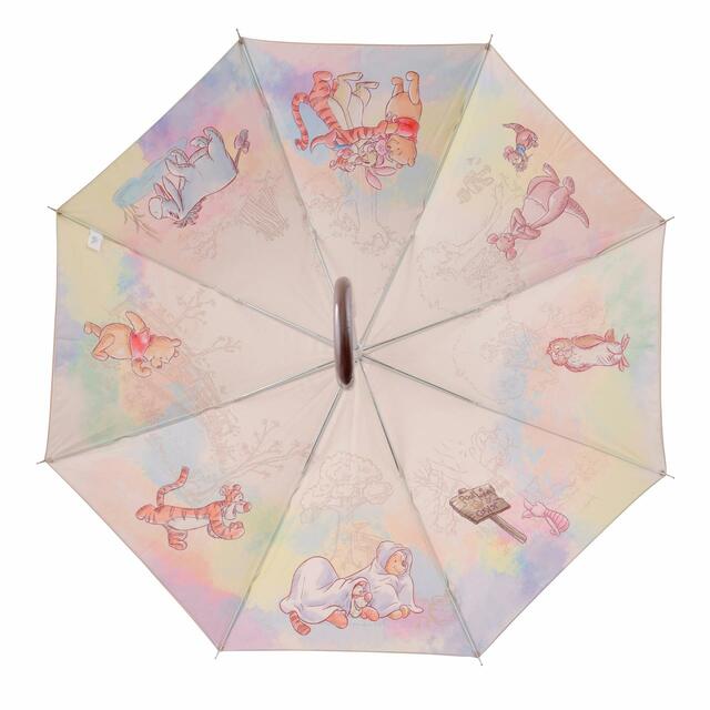 プー&フレンズ 長傘 ジャンプ式 晴雨兼用 POOH’S DAY 2023 3,410円