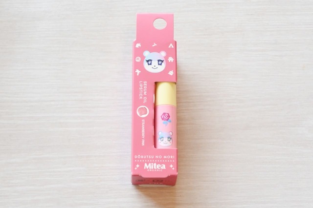 【ファミリーマート Mitea ORGANIC「どうぶつの森」コレクション】「＜どうぶつの森＞ミティア　セラムオイルリップスティック」（全6種類）