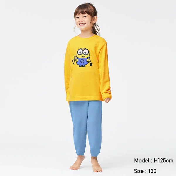 KIDS(男女兼用)スウェットセット(長袖)We Want Minions Collection 1 ¥1,990