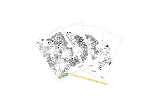 ノベルティぬりえ