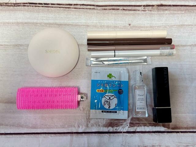 持ち歩きたいコスメが全て収納できました♪