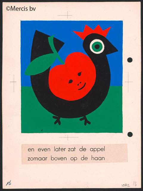 『りんごぼうや』（第1版、1953年）原画