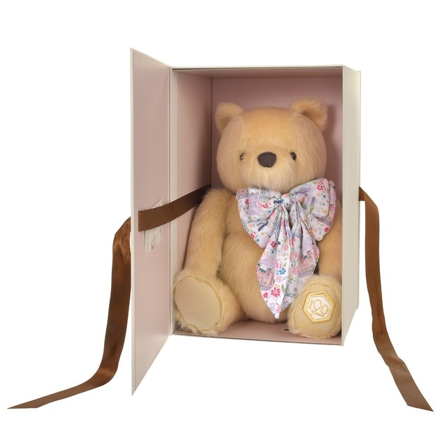 プーさん ぬいぐるみ リバティプリントリボン付き BOX入り プレミアム 100 Years of Winnie the Pooh 35,000円