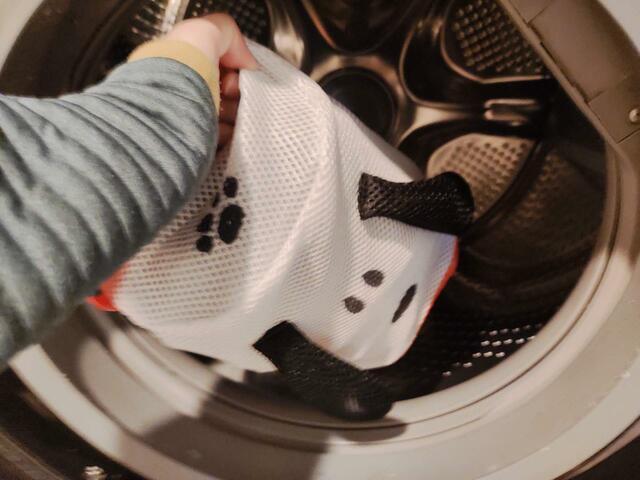 そのまま洗濯機に放り込むこともできる
