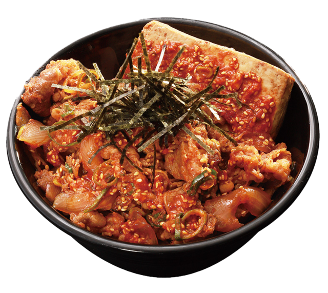 キムチカルビ肉めし